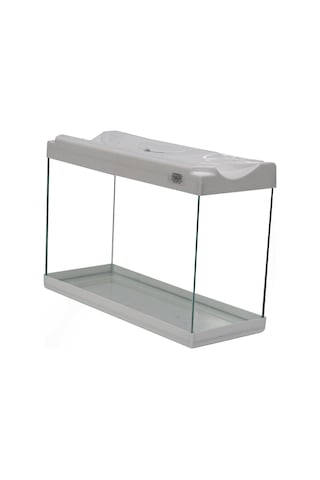 Kanki Pet 3518 Akvaryum Hazır Set Beyaz 35 CM