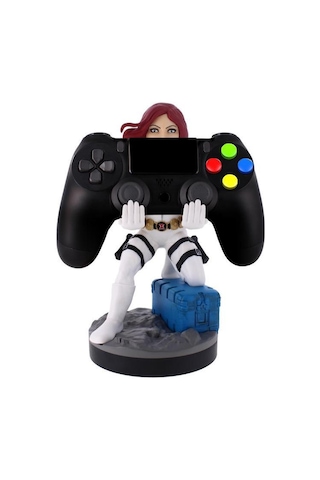Exg Pro Cable Guys Marvel Black Widow White Suıt Phone And Controller Holder
