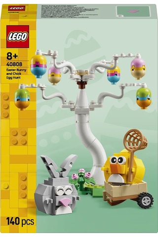 LEGO® LEL Seasons and Occasions Paskalya Tavşanı ve Civcivin Yumurta Avı 40808 - 8 Yaş ve Üzeri Çocuklar için Yapım Seti (140Parça)