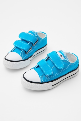 Tonny Black Çocuk Unisex Bebe Mavisi Kauçuk Taban Keten Cırtlı Spor Ayakkabı Tbh1450 397 Bebe Mavisi