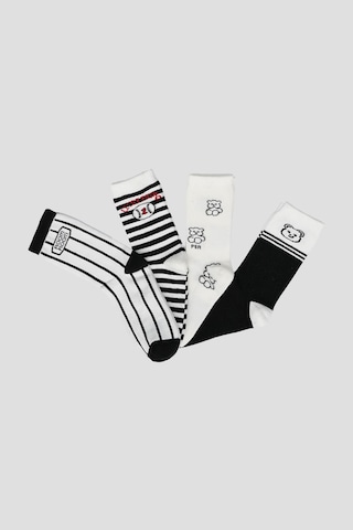 Defne Baby 4 Çift Erkek Çocuk Soket Çorap Renkli