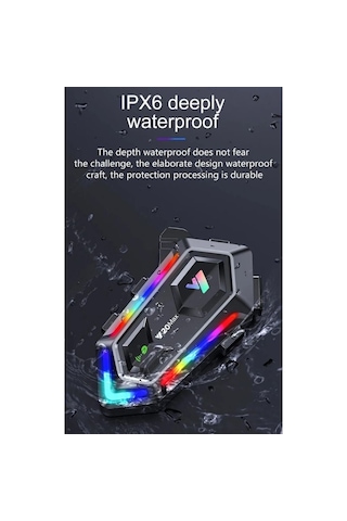 Smith Y20 Max Motosiklet Bluetooth 5.3 Kask İnterkom