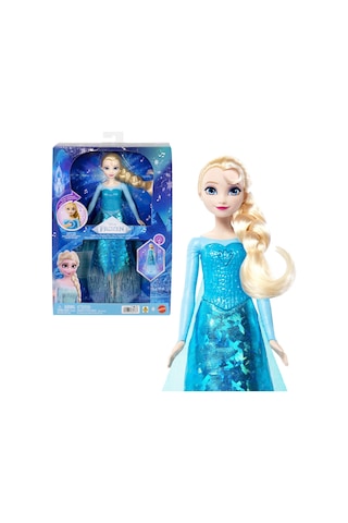 Disney Karlar Ülkesi Şarkı Söyleyen Işıklı Elsa Bebek Jlj07