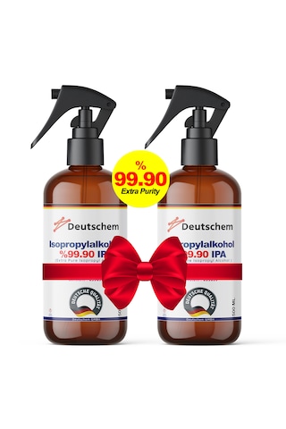 Deutschem İzopropil Alkol 1 Litre 2x500 Ml Sprey Başlıklı Extra Saf %99,ipa,izopropanol Deutschem İzopropil Alkol 1 Litre 2x500 Ml Sprey Başlıklı Extra Saf %99,ipa,izopropanol