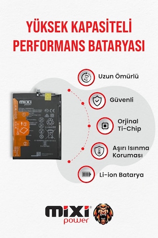 Huawei Honor X6 / X7 / X8 5g/ Uyumlu Tam Kapasite Batarya Tr Garantili