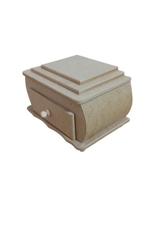 Dekoratif Mdf Çekmeceli Kutu