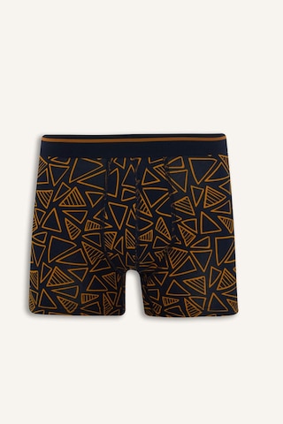 Defacto Regular Fit Baskılı 3lü Boxer T4929az25aunv135 Lacivert
