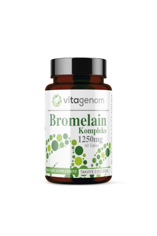 Vitagenom Bromelain Kompleks 1250 MG 60 Tablet