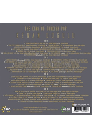 Kenan Doğulu - The King Of Turkish Pop 4 CD