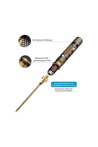 Xuweiwei 4 İn 1 Rc Alet Seti Varyant Altıgen Vida Ve Somun Sürücü 1.5mm 2.0mm 2.5mm 3.0mm Model Araba Tamir Metal