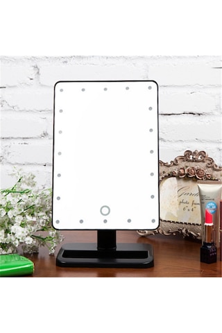 Sones Taşınabilir Led Dokunmatik Sensörlü Ayna Lamba Masaüstü Dolgu Işığı Beyaz