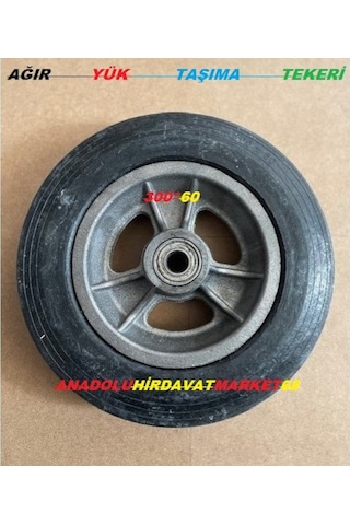 Ağır Yük Taşıma Tekeri 800Kg Dublex Teker El Arabası Tekeri 30x60 (210400996)