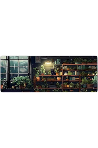 Gaming Oyuncu Xl Mouse Pad Kaydırmaz Dikişli 80 30 Cm Mousepad 42