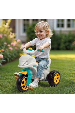 2649 Oyuncak Moto Bisiklet Beyaz