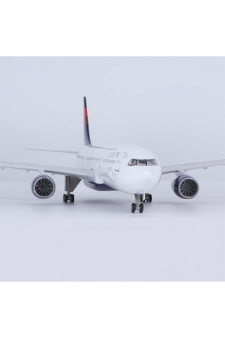 Delta Airlines A330 Yolcu Uçağı Model Uçak 1/80 Ölçek 47cm