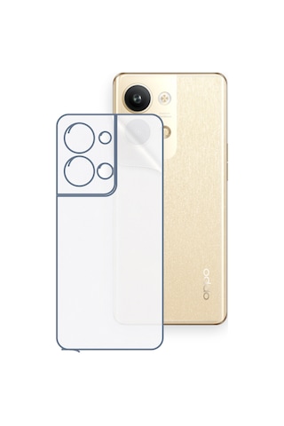 Schitec Oppo Reno9 Pro+ Uyumlu Arka Yüzey Hidrojel Koruyucu Film 53339039