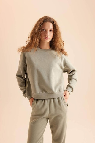 Defacto Haki Kadın Alt-üst Takım D8022ax/kh3 Haki