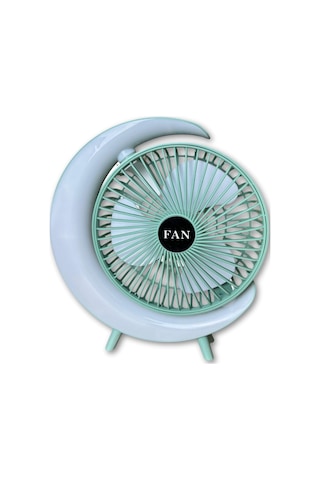 S24 Taşınabilir Masaüstü Yeşil Usb Fan