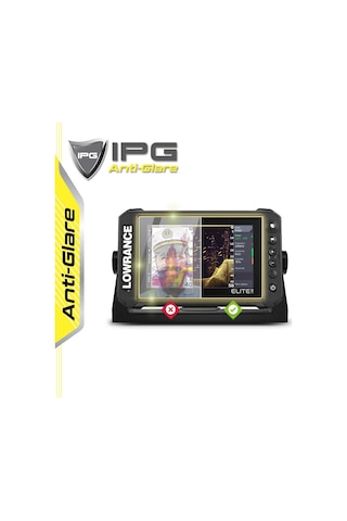 Lowrance Elite Fs 7 Fishfinder - Ipg Anti-glare Yansıma Önleyici Mat Ekran Koruyucu