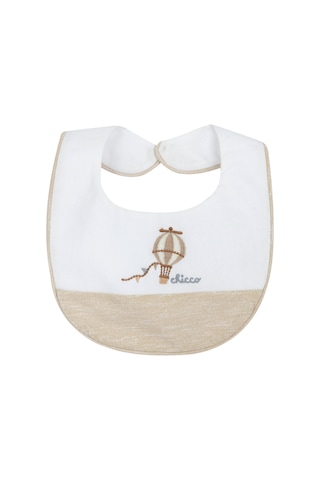 Chicco Bebek Nakışlı Mama Önlüğü 09101473000000 000033 Beyaz
