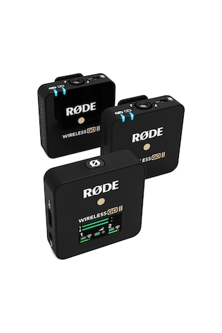 Rode Wireless Go II 2 Kişilik Kablosuz Yaka Mikrofonu