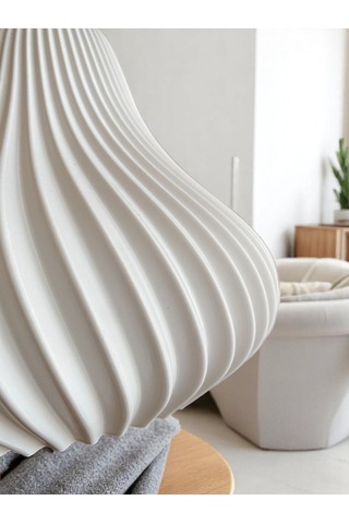 Noora Şık Ve Modern Sarkıt Avize Beyaz