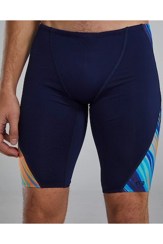 Tyr Durafast Elite Erkek Jammer Mayo - Riptidal Lacivert - Mavi