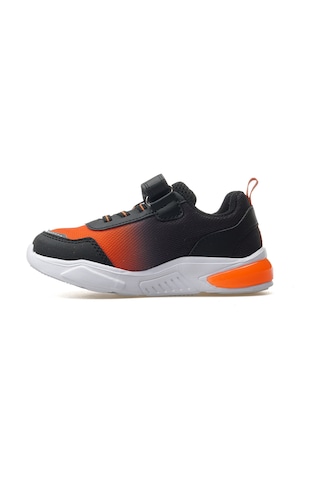 King Paolo Erkek Çocuk Işıklı Sneaker Ayakkabı 25y Buck3022 F Siyah/turuncu Siyah/turuncu