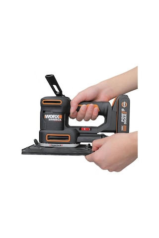Worx WX820 20 V 2.0 Ah Li-ion Profesyonel Devir Ayarlı Çok Amaçlı Şarjlı Zımpara