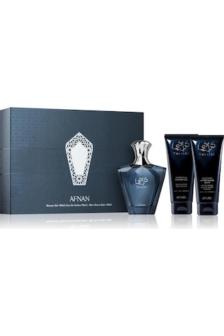 Afnan Turathi Blue Erkek Parfüm EDP 90 ML + After Shave 100 ML + Duş Jeli 100 ML