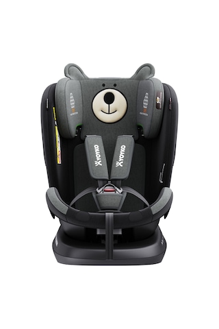 Markgross Yeniyoyko Bear 360 Dönebilir Yatabilir İ-size 0-36 Kg Oto Koltuğu Isofıx/sıp/latch - Gri