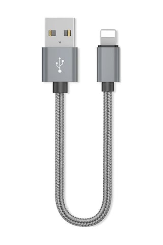 Ally Apple iPhone Uyumlu İos 3.0a Hızlı Şarj Halat Usb Kablo 20cm- 5775 Rose Gold