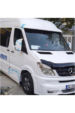 Mercedes Sprinter Piano Black Batman Ayna Kapağı