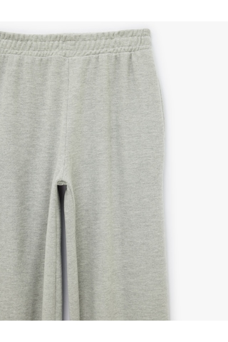 Koton Beli Lastikli Cep Detaylı Basic Jogger Eşofman Altı Gri Melanj 7wal40053ık