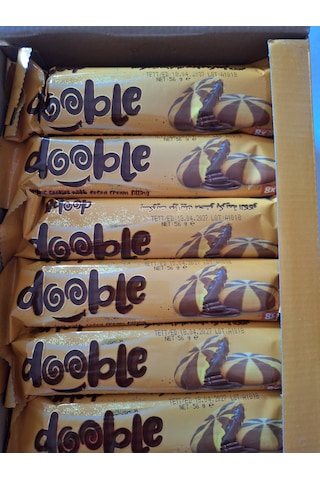 Dooble Kakao Kremalı Mozaik Bisküvi 56 Gr 24 Adet