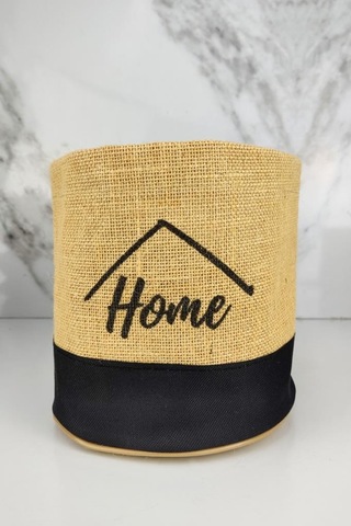 Digithome Hasır Çok Amaçlı Düzenleyici Organizer Mini Yuvarlak Saksılık Siyah - Cly-j1026