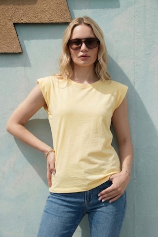 Lela Bayan T Shirt 5864019 Sarı Sari