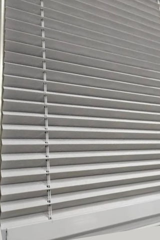 Gri Cam Balkon Ve Ofis Plisse Perde Plain004 Gri