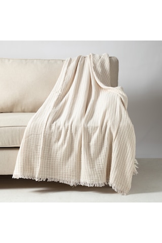Mudo Home Vıola Çizgili Pike Bej 200x230 696123