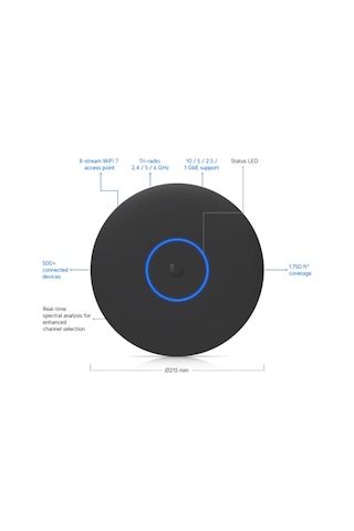 Ubiquiti Ubnt Unifi U7 Pro Xgs U7-pro-xgs İç Mekan Wifi7 Access Point