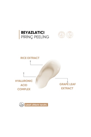 Mia Klinika Aydınlatıcı ve Beyazlatıcı Pirinç Peeling Maskesi 15 ML