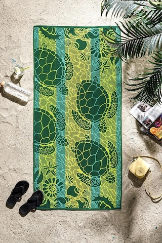 Özdilek Nice Swimming Turtles Plaj Havlusu 70x150 Cm Genel