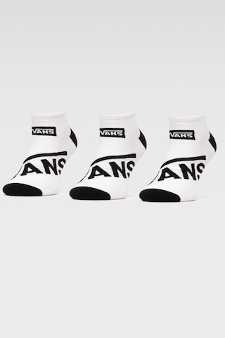 Vans Mn Vans No Show 3'lü Erkek Çorap Vn000tluprr1 Beyaz