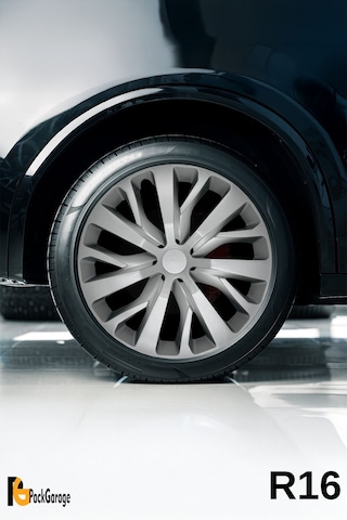 Citroen Berlingo 16'' İnç Jant Kapağı 4 Adet Gri G116