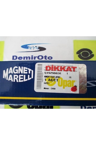 51929883E Arka Amortisör Gazli Fiorino-Nemo-Bipper Opar 413725738