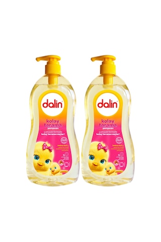 Dalin Bebek Şampuanı 700ml Kolay Tarama Badem Özlü 2 Li Set Tüm Saçlar