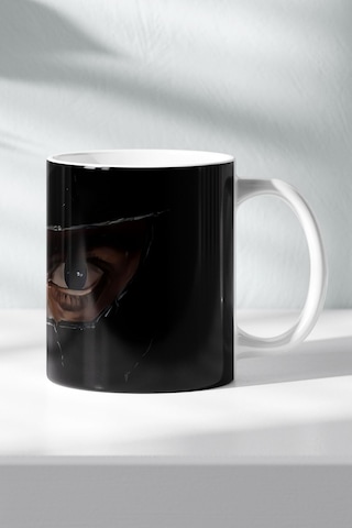 Şövalye Ve Prenses, Kalp Muhafızı, Dark Knight, Fantasy Hikaye Kupa Bardak Siyah