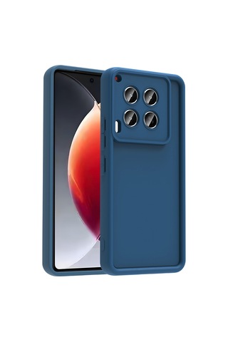 Tecno Camon 30 Kılıf Kamera Korumalı Kalın Silikon Üstün Koruma Celikaksesuar Mürdüm