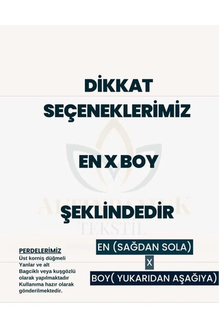 Ceylan Home Balkon Perdesi Bağcıklı Ölçü Seçenekli Sarı Gri Çizgili Antrasit