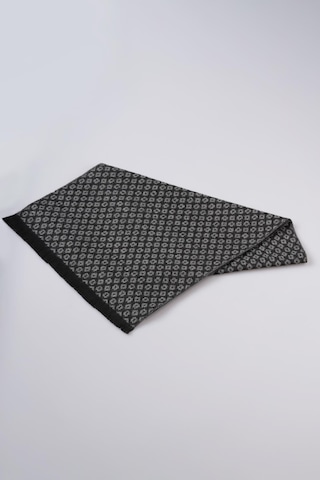 İnce Dokulu Desenli Viskon Şal Kaşkol Atkı Antrasit